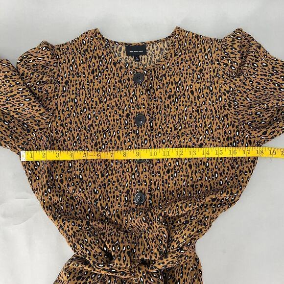 Who What Wear Leopard Dress Women Small Swiftie Reputation Baddie Retro Glam - Picture 10 of 12